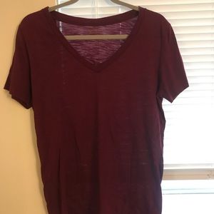 Maroon Tee